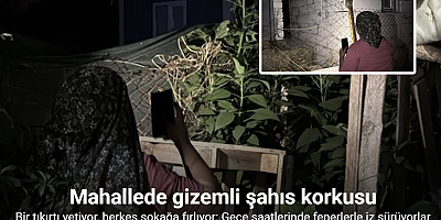 Bir tıkırtı yetiyor, herkes sokağa fırlıyor: Gece saatlerinde fenerlerle iz sürüyorlar