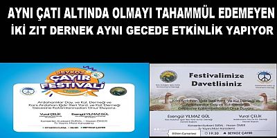 Birbirlerine Zıt Olan İki Dernek Neden Aynı Gece Aynı Gün Çayır Festivalinde Birleşiyorlar