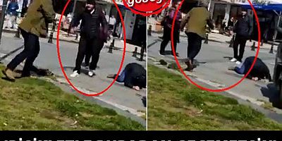 'Bisikletle buradan geçemezsin' dedikleri genci tabancayla vurdukları anlar kamerada