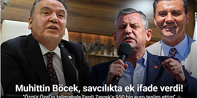 Böcek’ten yeni ifade: 