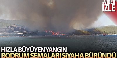 Bodrum semalarını duman kapladı