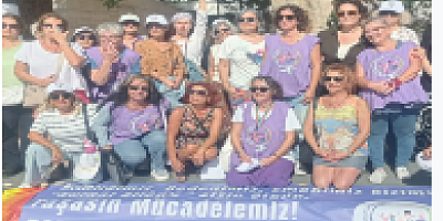 Bodrumlu kadınlardan 11.yargı paketine hayır eylem ve basın açıklaması