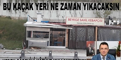 Boğaziçi İmar Müdürlüğü Buranın Yıkımı İçin  Ne Bekliyorsun