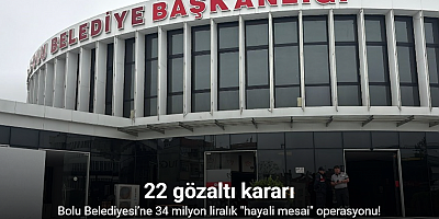 Bolu Belediyesi’ne 34 milyon liralık 