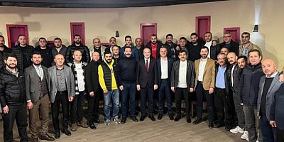 BOŞ DURMUYOR  AKPARTİ İL BAŞKANI MUAMMER AVCI  