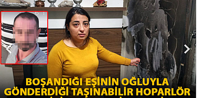 Boşandığı eşinin oğluyla gönderdiği taşınabilir hoparlör bomba gibi patladı, şikayetçi oldu
