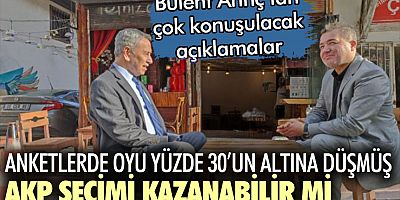 Bülent Arınç'tan çok konuşulacak açıklamalar