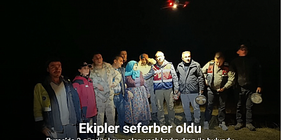 Bursa’da 3 gündür kayıp olan yaşlı kadın dron ile bulundu