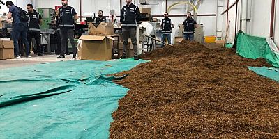 Bursa'da 50 milyon doldurulmuş makaron ele geçirildi