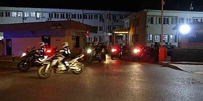 Bursa'da drone destekli geniş çaplı asayiş uygulaması