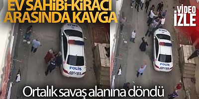 Bursa'da ev sahibi-kiracı arasında kavga