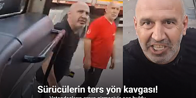 Bursa’da otobüs şoförü ile sürücü arasında ters yön tartışması