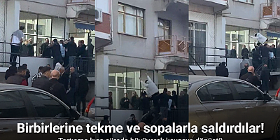 Bursa’da tekmeli sopalı kavga