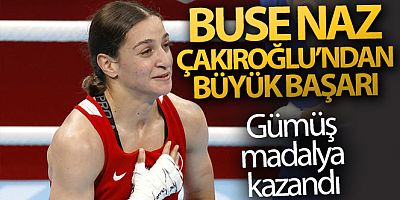 Buse Naz Çakıroğlu'ndan gümüş madalya!