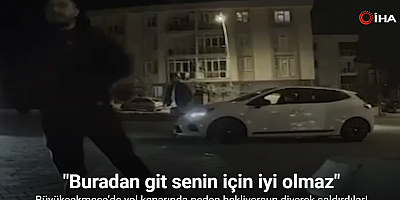 Büyükçekmece’de yol kenarında neden bekliyorsun diyerek saldırdılar