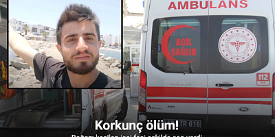 Çalıştırdığı spiral boğazını kesti, feci şekilde can verdi
