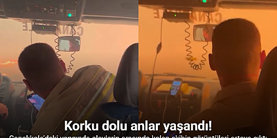 Çanakkale’deki yangında alevlerin arasında kalan ekibin görüntüleri ortaya çıktı
