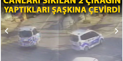 Canları sıkılan 2 çırağın yaptıkları şaşkına çevirdi!