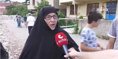 Çarşaflı teyzenin isyanı: İki elimle dalacam yakalarına