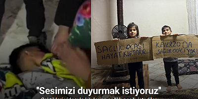 Çektikleri videoyla köylerine sağlık ocağı istediler