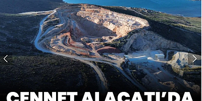 Cennet Alaçatı’da katliam manzarası
