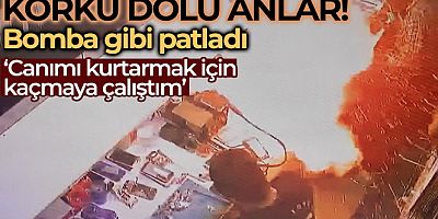 Cep telefonunun bataryası bomba gibi patladı