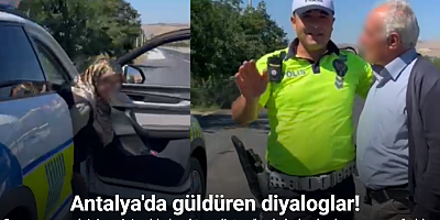 Ceza yememek için eşini yolda bırakıp uygulamaya girdi, polisten
