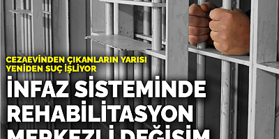 Cezaevinden çıkanların yarısı yeniden suç işliyor: İnfaz sisteminde rehabilitasyon merkezli değişim