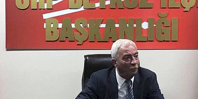 CHP Beykoz İlçe Başkanı Aydın Düzgün 3 Aralık Dünya Engelliler Günü Mesajı