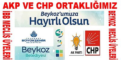 CHP Beykoz ilçesi meclis üyeleri sizler belediye meclisinde ne iş yapıyorsunuz 