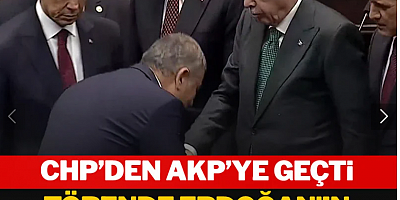 CHP'den AKP'ye geçti: Törende Erdoğan'ın elini öpmeye kalkıştı