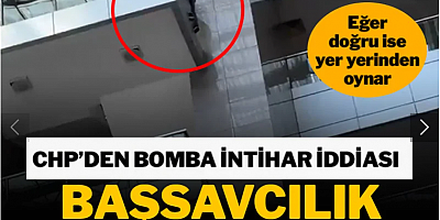 CHP’den bomba intihar iddiası: Başsavcılıktan açıklama geldi