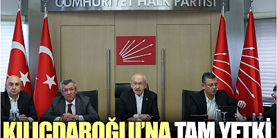 CHP Grubu'ndan Kılıçdaroğlu'na tam yetki
