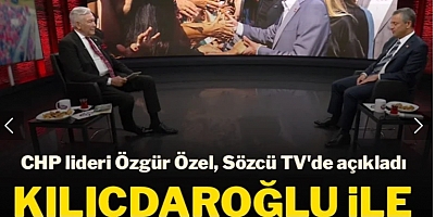 CHP lideri Özgür Özel soruları yanıtladı: 'Pazartesi gününden endişem yok'