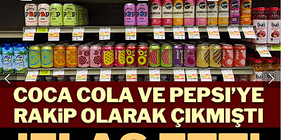 Coca Cola ve Pepsi'ye rakip olarak çıkmıştı, iflas etti