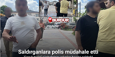 Çocuk tacizi’ şüphelisinin yakınları basına saldırdı