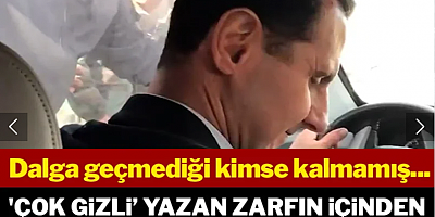 'Çok gizli' yazan zarfın içinden Esad'ın arşivi çıktı! Dalga geçmediği kimse kalmamış...