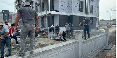 Çorlu’da 5. kattaki iskeleden düşen işçi hayatını kaybetti