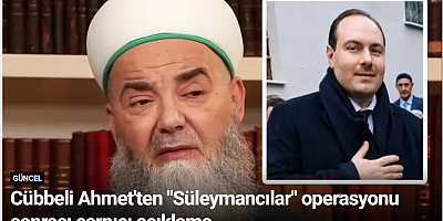 Cübbeli Ahmet'ten 