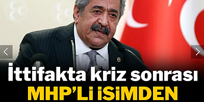Cumhur İttifakı’nda kriz iddiaları sonrası MHP'li isimden göndermeli paylaşım