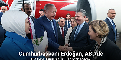 Cumhurbaşkanı Erdoğan, ABD'de