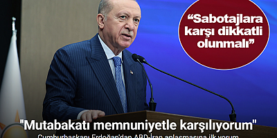 Cumhurbaşkanı Erdoğan: 