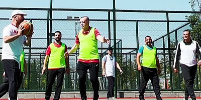 Cumhurbaşkanı Erdoğan basketbol maçı görüntülerini paylaştı
