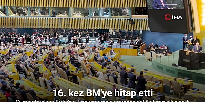Cumhurbaşkanı Erdoğan, BM konuşmasının ardından dakikalarca alkışlandı