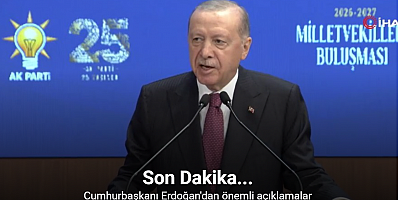 Cumhurbaşkanı Erdoğan'dan önemli açıklamalar