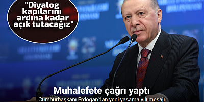 Cumhurbaşkanı Erdoğan'dan yeni yasama yılı mesajı
