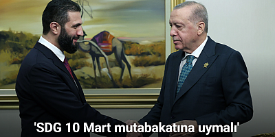 Cumhurbaşkanı Erdoğan, Suriye Cumhurbaşkanı Şara ile görüştü