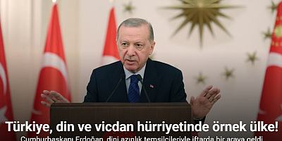 Cumhurbaşkanı Erdoğan: 