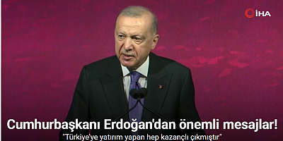 Cumhurbaşkanı Erdoğan: 