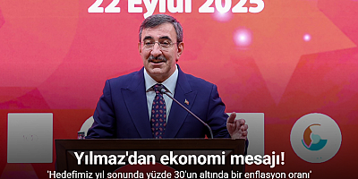 Cumhurbaşkanı Yardımcısı Yılmaz: 